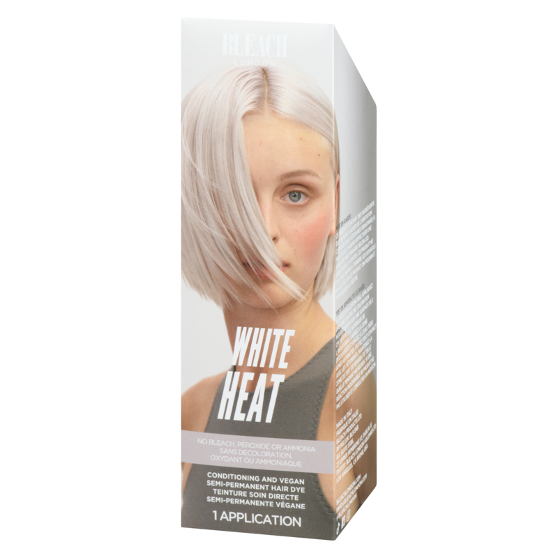 Conditioning And Vegan Semi-Permanent Hair Dye White Heat