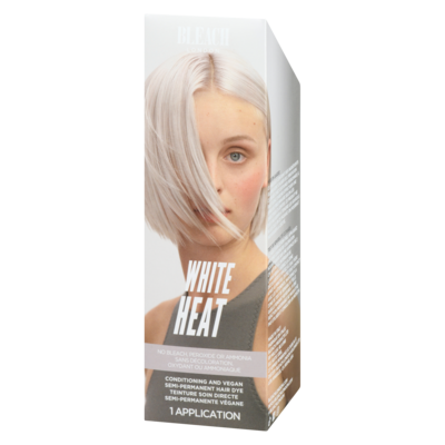 Teinture soin directe semi-permanente végane white heat