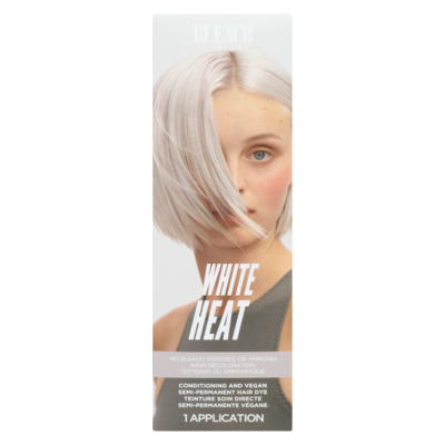 Teinture soin directe semi-permanente végane white heat