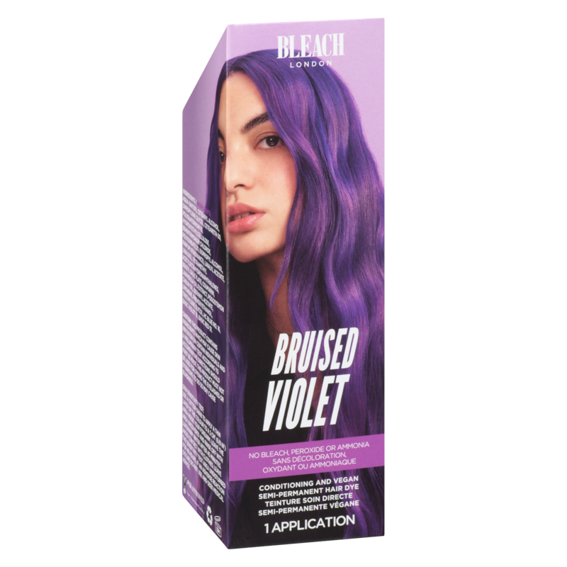 Conditioning And Vegan Semi-Permanent Hair Dye Bruised Violet