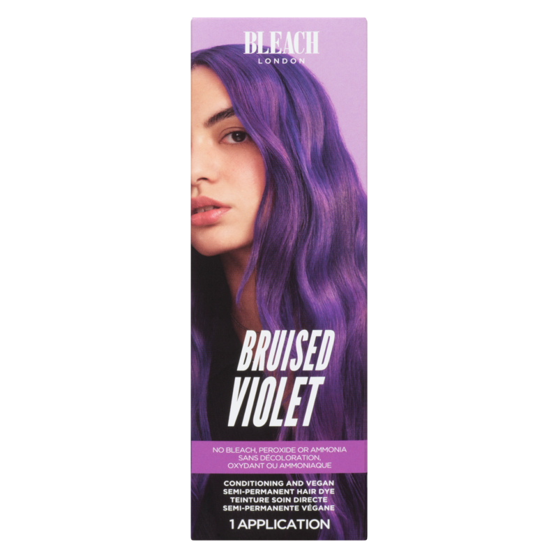 Conditioning And Vegan Semi-Permanent Hair Dye Bruised Violet