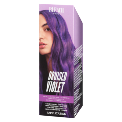 Teinture soin directe semi-permanente végane bruised violet