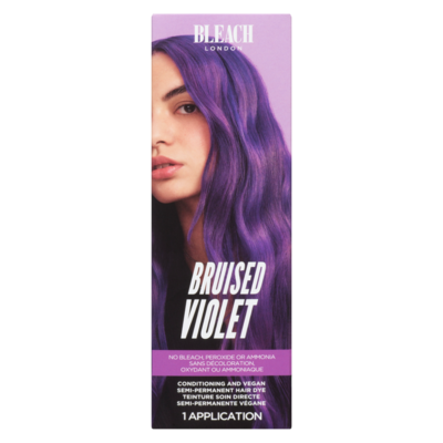 Teinture soin directe semi-permanente végane bruised violet