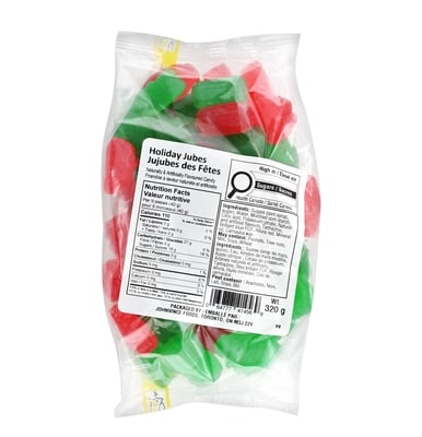 Johnvince Foods Jus Jus rouges et verts des fêtes 220 g, 2,27 $/100g