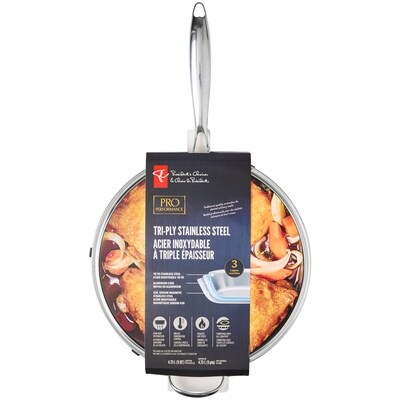 le Choix du Président Sauteuse en acier inoxydable à tripe épaisseur Pro Performance – 5 pte 1 ea, 44,00 $/1ch