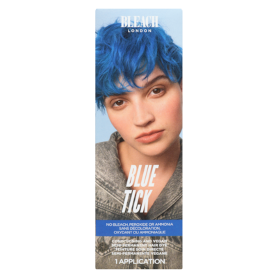 Bleach London Conditioning And Vegan Semi-Permanent Hair Dye Blue Tick 150 ml, $12.66/100ml