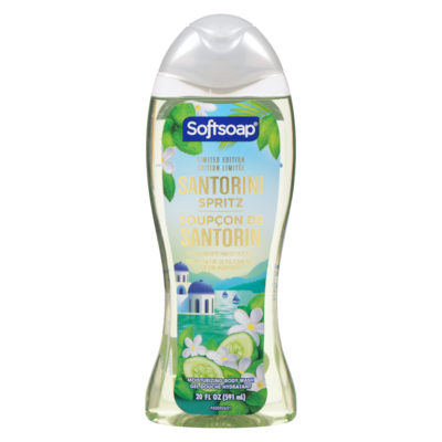 Softsoap Moisturizing Body Wash, Santorini Spritz (Cucumber Mint) 591 ml, $1.18/100ml
