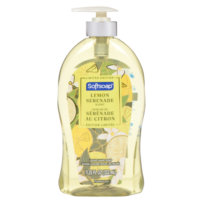 Softsoap Liquid Hand Soap Lemon Serenade Scent Limited Edition 332 ml, $1.95/100ml