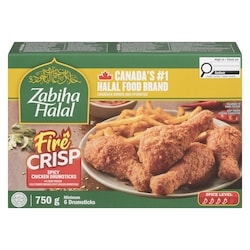 Zabiha Halal Spicy Chicken Drumsticks Fire Crisp 750 g, $1.60/100g