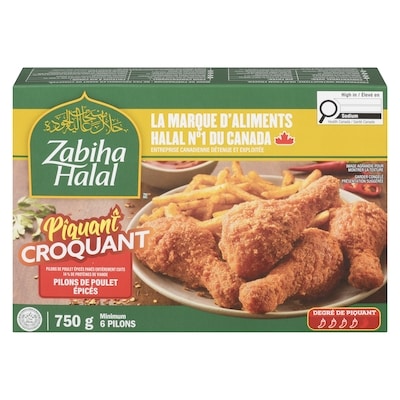Maple Lodge Farms Pilons de poulet épicés piquant croquant 750 g, 2,00 $/100g