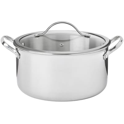 Pro Performance Tri-Ply Stainless Steel Dutch Oven - 6 qt
