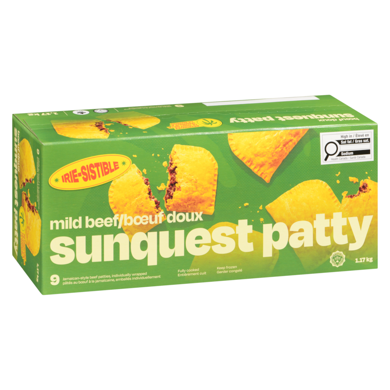 Jamaican-Style Beef Patties Mild Beef