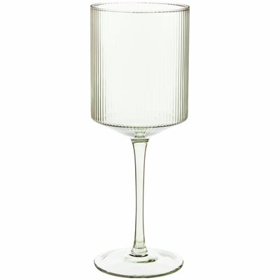 President's Choice Ribbed Wine Glass 1 ea, $8.00/1ea