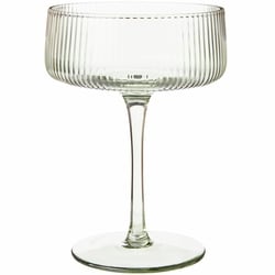 President's Choice Ribbed Coupe Glass 1 ea, $8.00/1ea