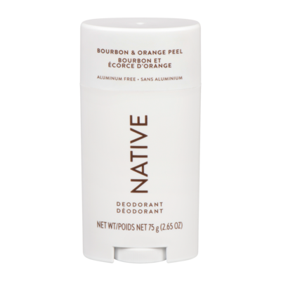 Native Déodorant en bâton, bourbon et écorce d'orange 75 g, 25,32 $/100g