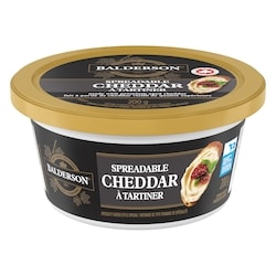 Balderson Spreadable Cheddar Cheese 200 g, $3.25/100g