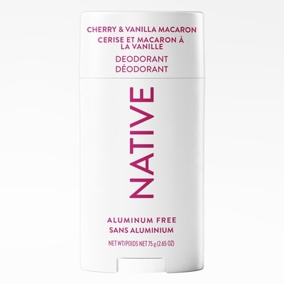 Native Déodorant, parfum de cerise et macaron à la vanille 75 g, 17,33 $/100g