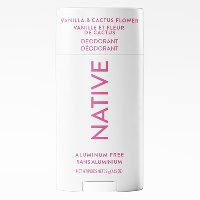 Native Déodorant, parfum de vanille et fleur de cactus 75 g, 17,33 $/100g