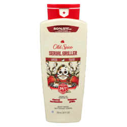 Old Spice Serial Griller Body Wash 709 ml, $1.35/100ml