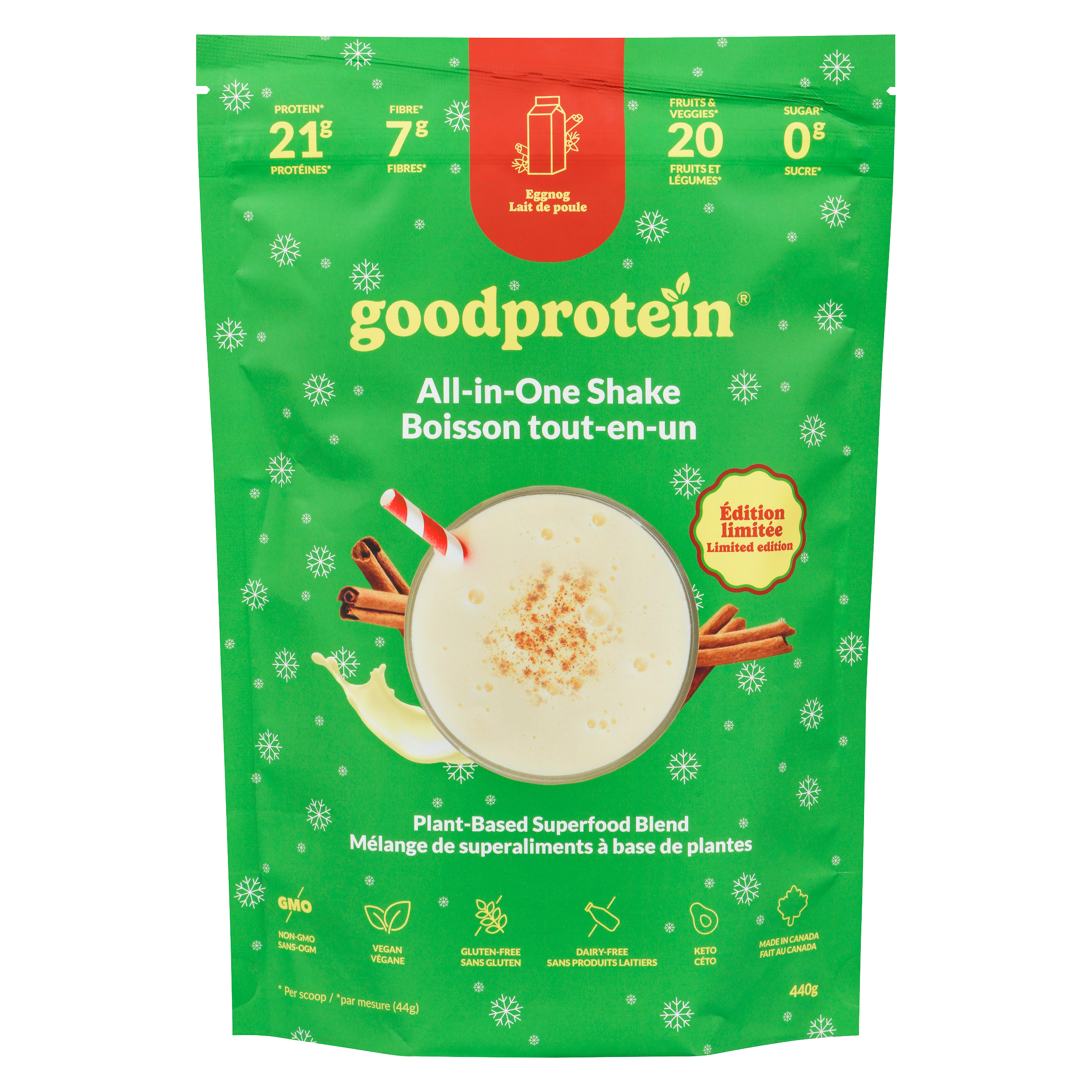 All-in-One Shake, Eggnog