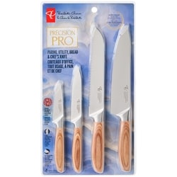 President's Choice Precision Pro Paring, Utility, Bread, and Chef's Knife 4 Piece Set 1 ea, $40.00/1ea