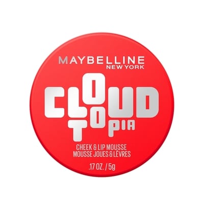 Maybelline Cloudtopia Blush Matte Cheek and Lip Mousse Divine Crimson 60 ml, $24.98/100ml