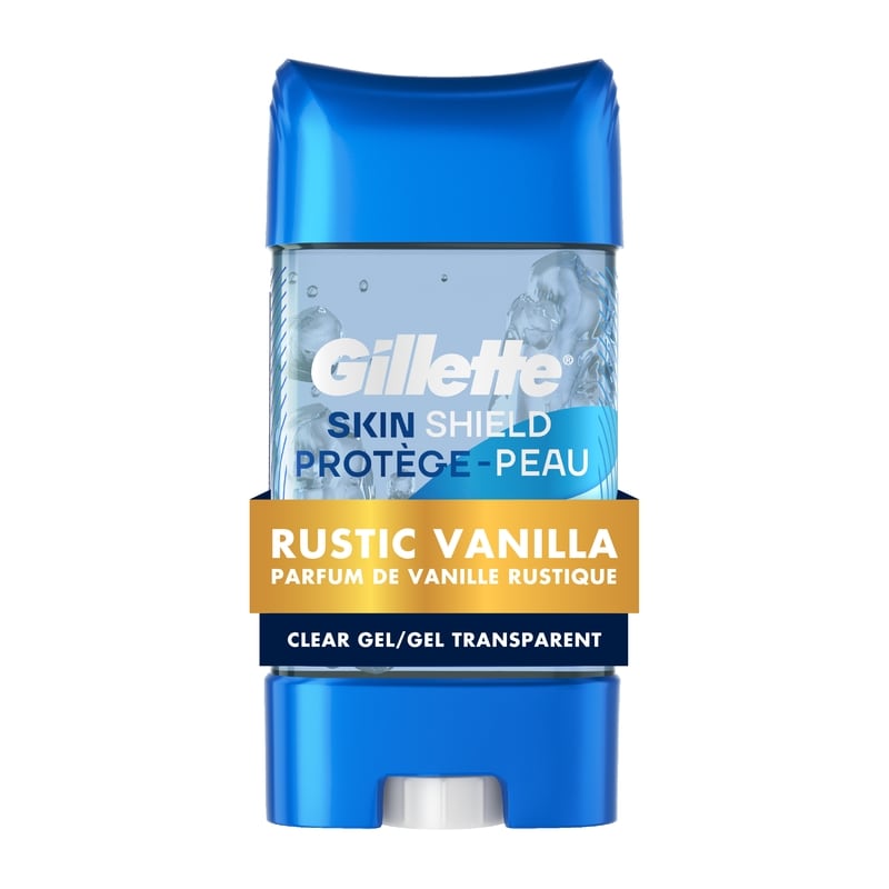 フェイスジェル・ゲル t Gillette Clear Gel Antiperspirant and Deodorant for Men Rustic