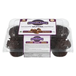 Casablanca Muffins Double Chocolate Chip 480 g, $1.14/100g