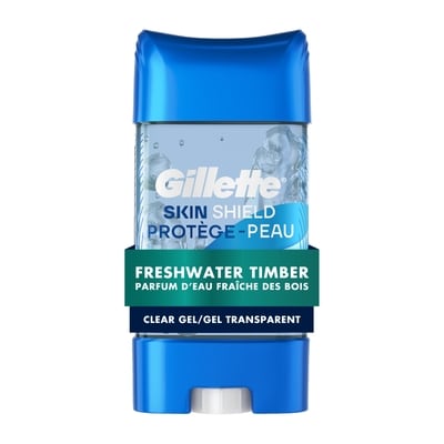 Gillette Clear Gel Antiperspirant and Deodorant for Men Freshwater Timber Scent 108 g, $9.71/100g