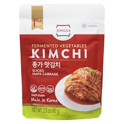 JONGGA Sliced Kimch Cabbage Kimchi - 80 g | Zehrs