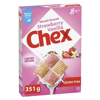 Chex Strawberry Vanilla 351 g, $1.14/100g