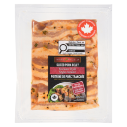 Marcangelo Sliced Pork Belly Korean Style - 400 g | Zehrs