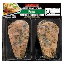 Marcangelo Pesto Chicken Breast Portions 300 g, $2.66/100g