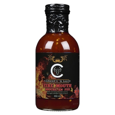 Carmine's 'Q Sauce Sauce Fire Mouth 355 ml, $2.81/100ml