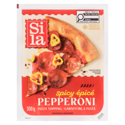 Sila Pepperoni épicé 300 g, 2,83 $/100g
