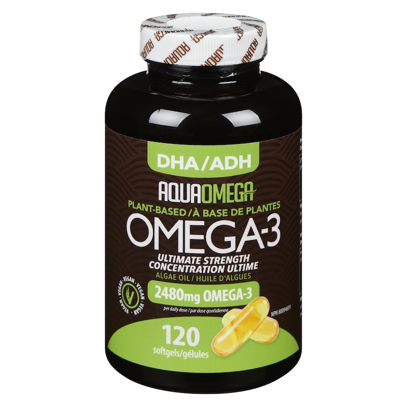 Plant-Based Omega-3 Algae Oil Ultimate Strength