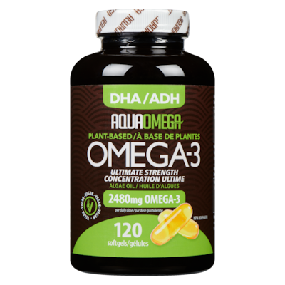 À base de plantes omega-3 huile d'algues concentration ultime