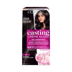 L'Oreal Paris Casting Crème Gloss Semi Permanent Hair Dye Soft Black 1 ea, $14.49/1ea