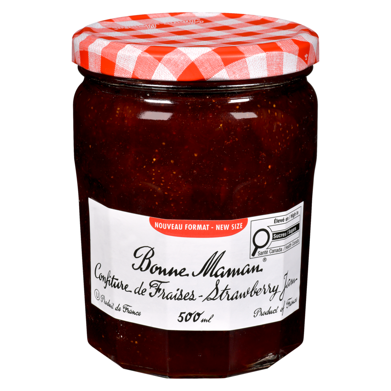 豆腐JAM Bonne Maman Strawberry Jam - 500 ml | Loblaws