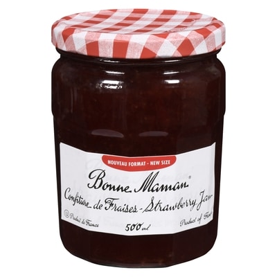 Bonne Maman Confiture de fraises 500 ml, 2,80 $/100ml