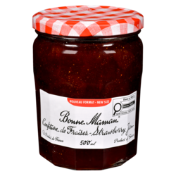 Bonne Maman Confiture de fraises 500 ml, 2,40 $/100ml