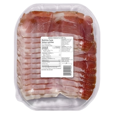 Prosciutto fumé speck