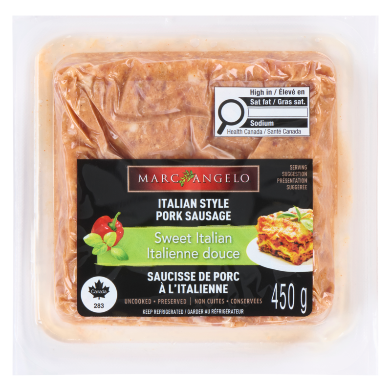 Italian Style Pork Sausage Sweet Italian