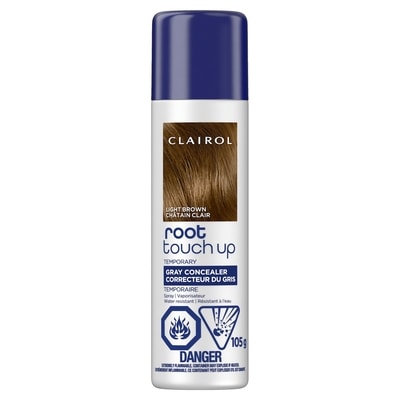 Clairol Root Touch Up Gray & Root Concealer Temporary Spray Light Brown 1 ea, $15.99/1ea