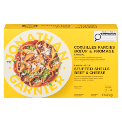 Jonathan Garnier Coquilles farcies bœuf et fromage 908 g, 1,65 $/100g