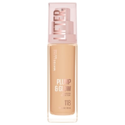 Maybelline Fond teint Lifter Plump & Glow 118 1 ea, 19,99 $/1ch