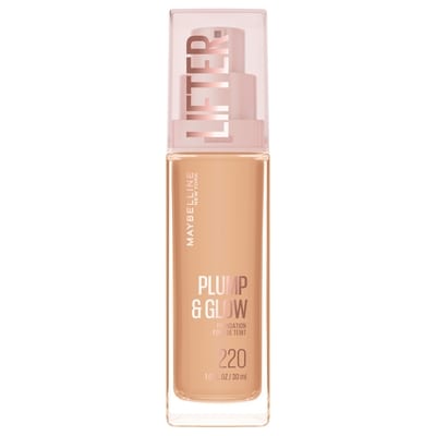 Maybelline Lifter Plump & Glow Skincaring Foundation 220 1 ea, $19.99/1ea