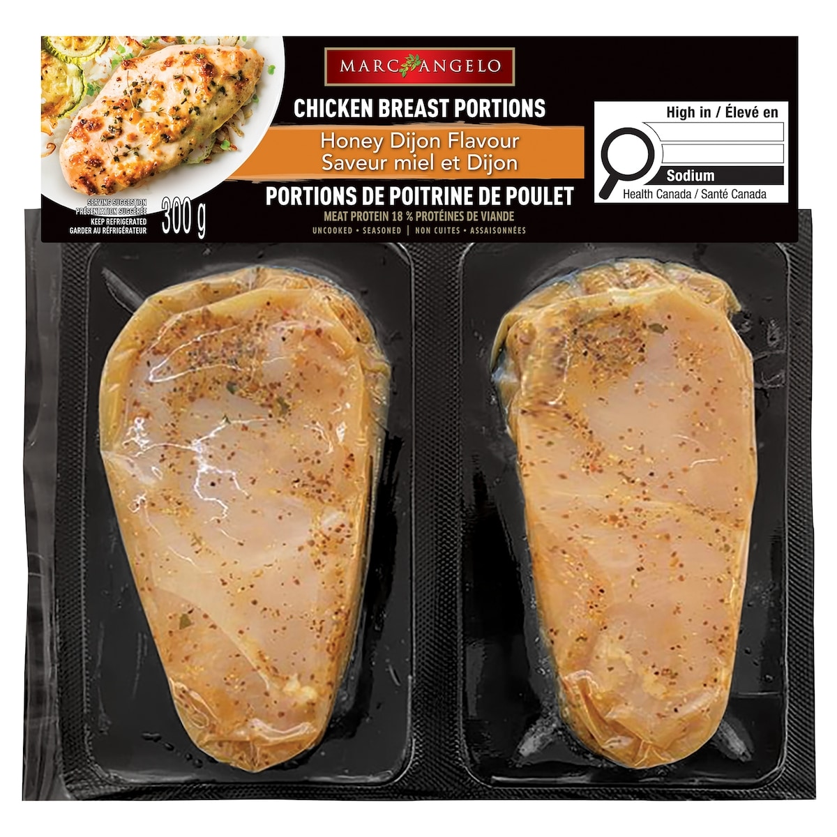 Marcangelo Honey Dijon Chicken Breast Portions 300 g, $2.66/100g