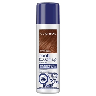 Clairol Root touch up, correcteur du gris et des repousses – vaporisateur temporaire acajou rouge 1 ea, 15,49 $/1ch