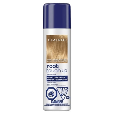 Clairol Root Touch Up Gray & Root Concealer Temporary Spray Dark To Medium Blonde 1 ea, $15.99/1ea